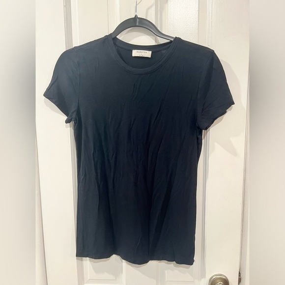 Babaton black tee sz small EUC - Picture 4 of 8